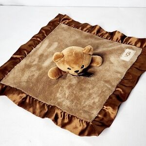 UGG Brown Bear Soft Fleece Lovey